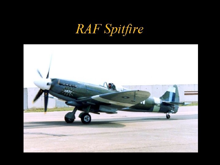 RAF Spitfire 