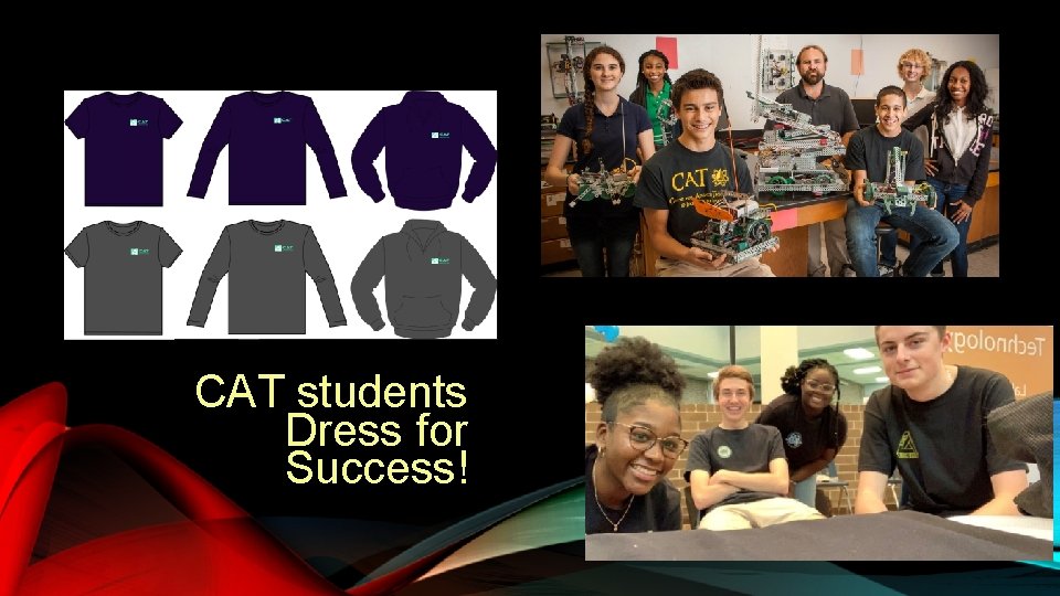 CAT students Dress for Success! 