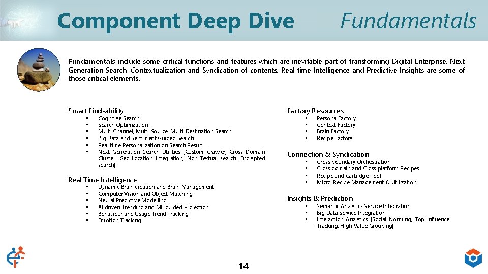 Fundamentals Component Deep Dive Fundamentals include some critical functions and features which are inevitable