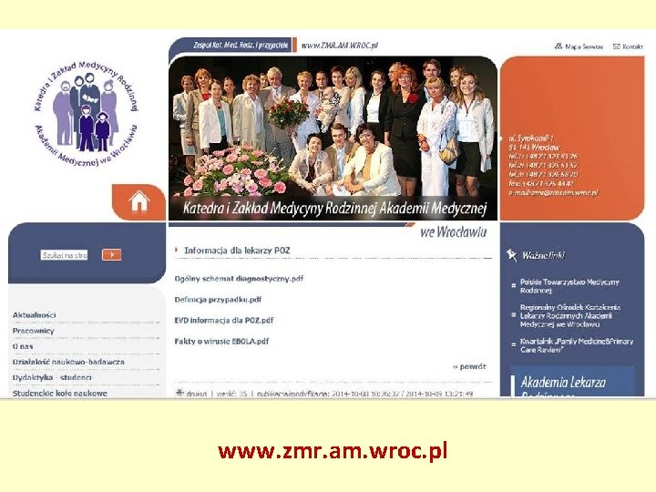 www. zmr. am. wroc. pl 