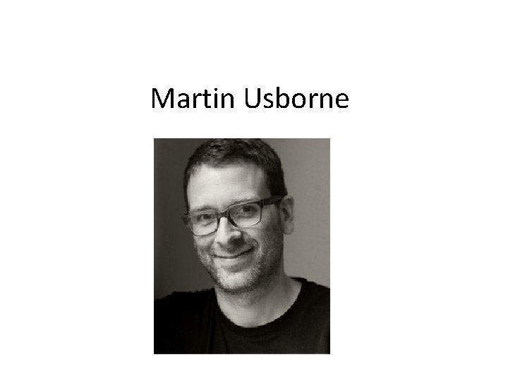 Martin Usborne 