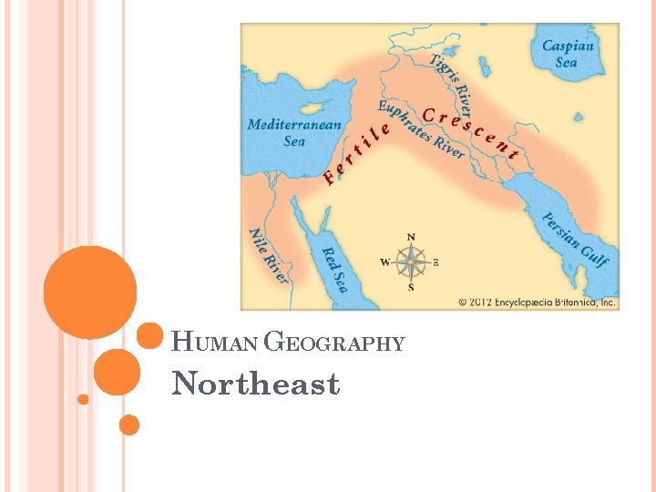 HUMAN GEOGRAPHY Northeast 