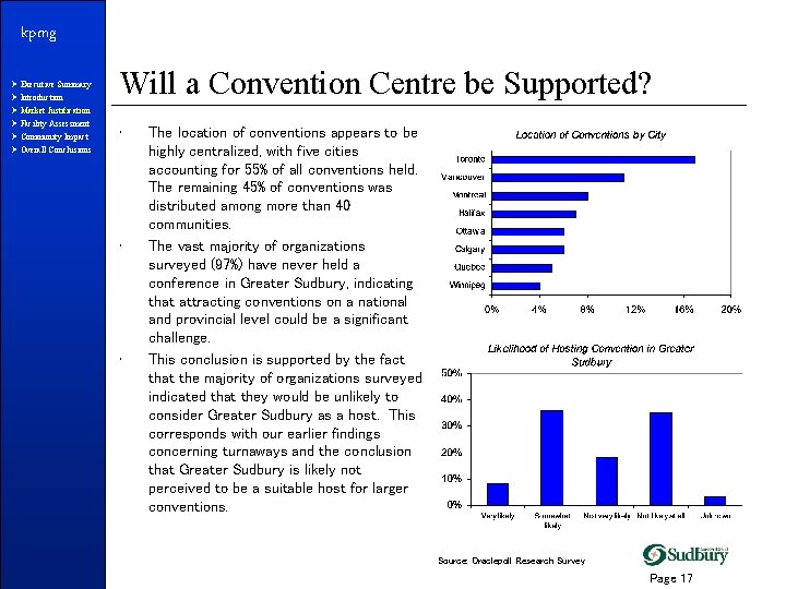kpmg Ø Executive Summary Ø Introduction Ø Market Justification Ø Facility Assessment Ø Community