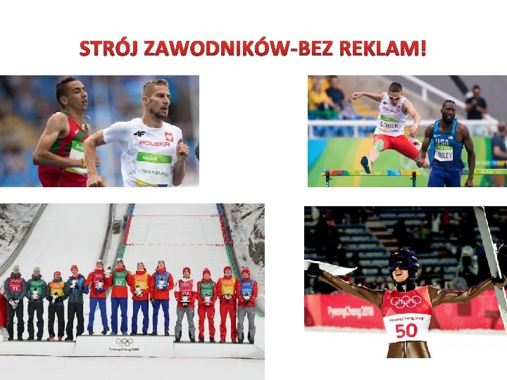 STRÓJ ZAWODNIKÓW-BEZ REKLAM! 