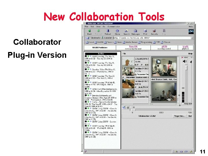 New Collaboration Tools Collaborator Plug-in Version 11 New Collaboration Tools Collaborator Plug-in Version 11