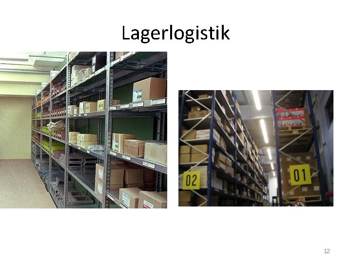 Lagerlogistik 12 