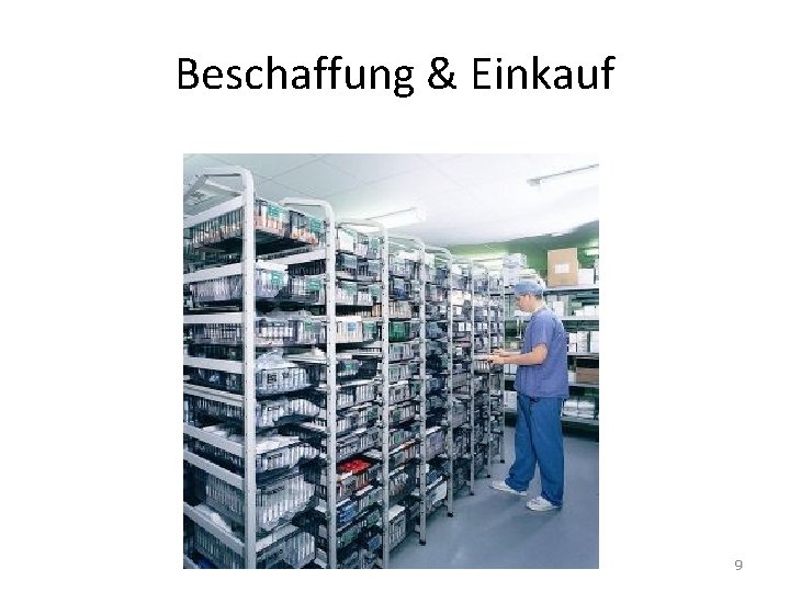 Beschaffung & Einkauf 9 
