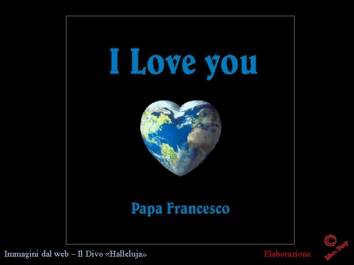 Immagini dal web – Il Divo «Halleluja» Elaborazione 