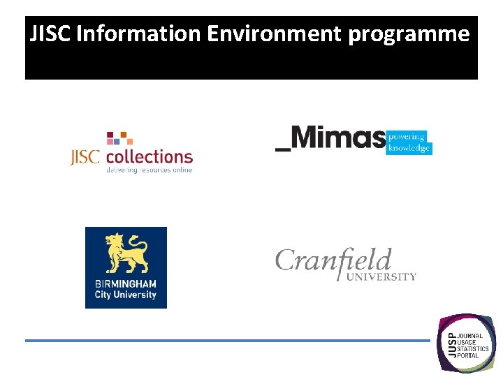 JISC Information Environment programme it? 