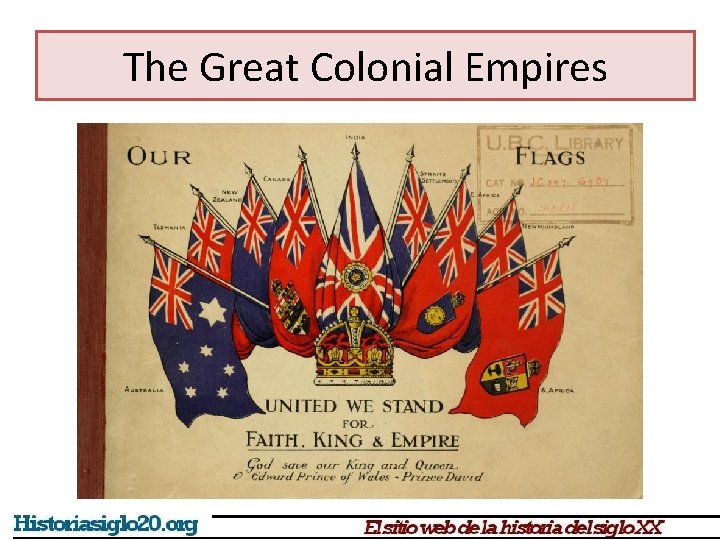 The Great Colonial Empires 