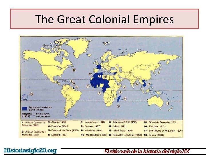 The Great Colonial Empires 