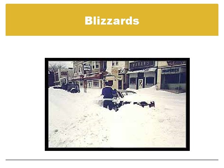 Blizzards 