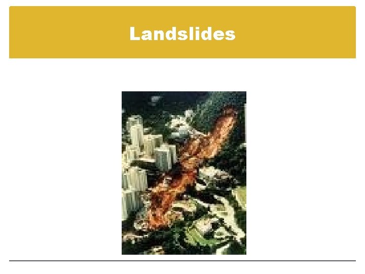 Landslides 