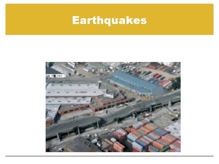 Earthquakes 