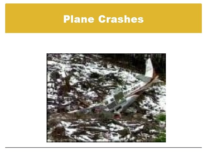Plane Crashes 