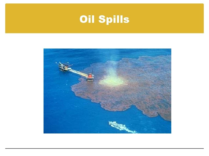 Oil Spills 