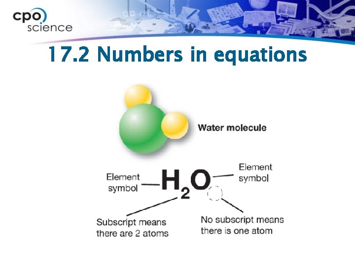 17. 2 Numbers in equations 