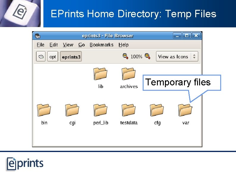 EPrints Home Directory: Temp Files Temporary files 