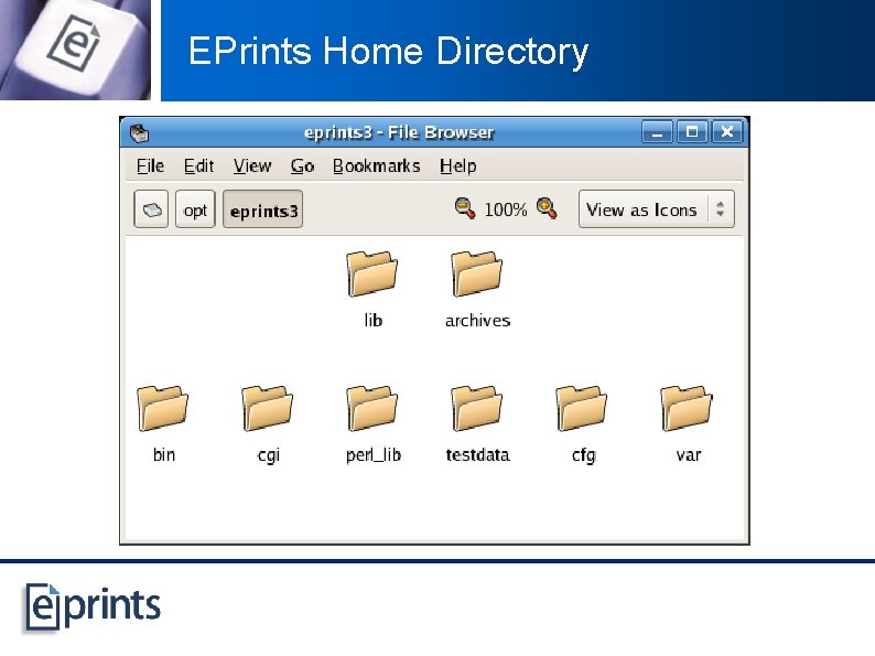EPrints Home Directory 