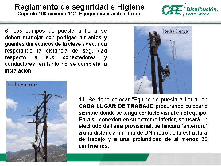 Capitulo 100 Cfe Seguridad E Higiene
