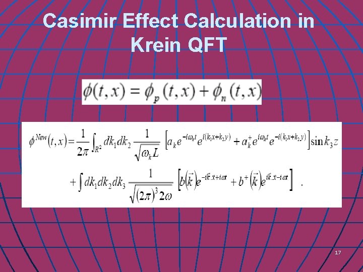 Casimir Effect Calculation in Krein QFT 17 