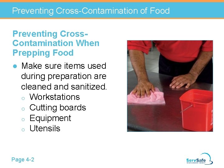 Preventing Cross-Contamination of Food Preventing Cross. Contamination When Prepping Food l Make sure items