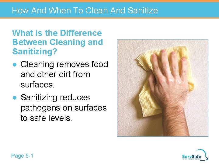 How And When To Clean And Sanitize What is the Difference Between Cleaning and