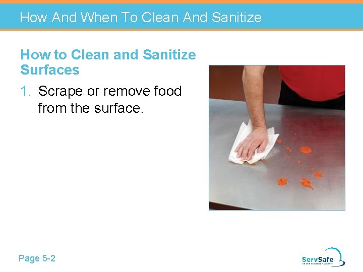 How And When To Clean And Sanitize How to Clean and Sanitize Surfaces 1.