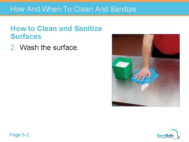 How And When To Clean And Sanitize How to Clean and Sanitize Surfaces 2.