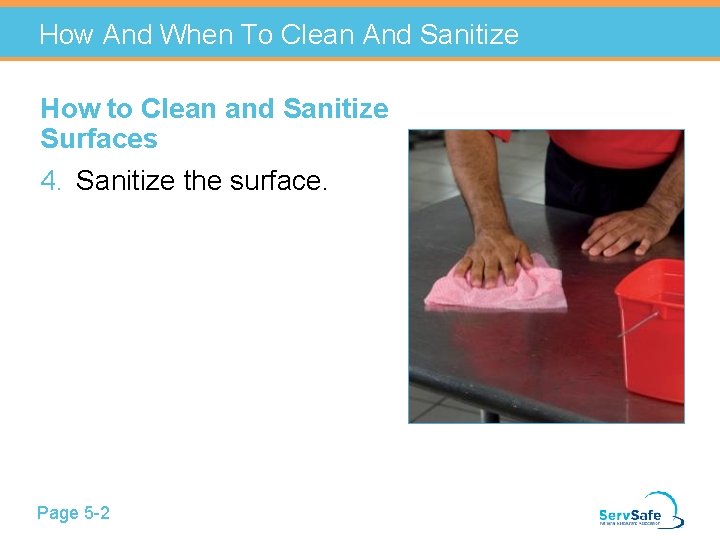 How And When To Clean And Sanitize How to Clean and Sanitize Surfaces 4.