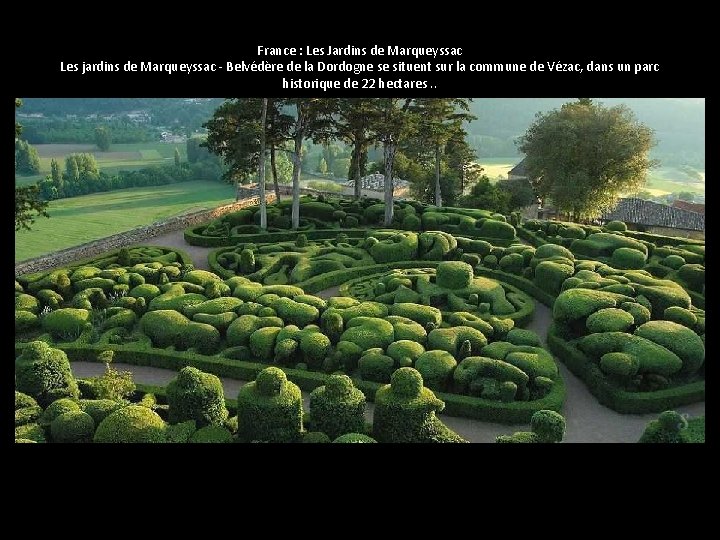 France : Les Jardins de Marqueyssac Les jardins de Marqueyssac - Belvédère de la