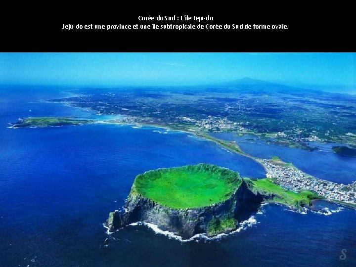 Corée du Sud : L'île Jeju-do est une province et une île subtropicale de