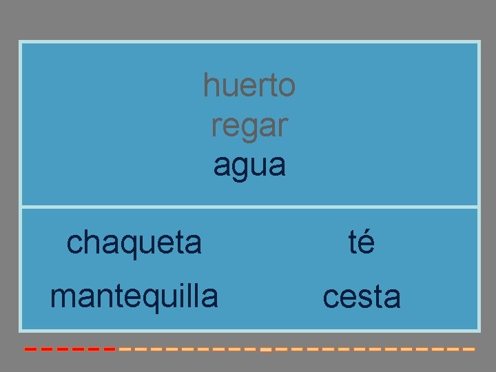 huerto regar agua chaqueta té mantequilla cesta 