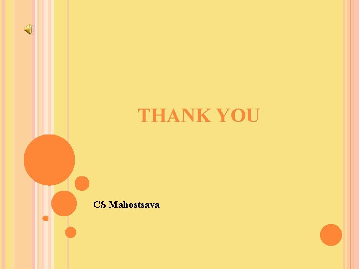 THANK YOU CS Mahostsava 