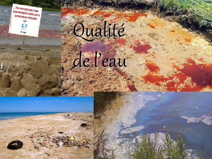 Qualité de l’eau 