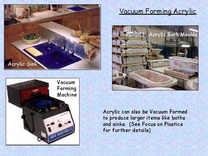 Vacuum Forming Acrylic Bath Moulds Acrylic Sink Vacuum Forming Machine Acrylic can also be