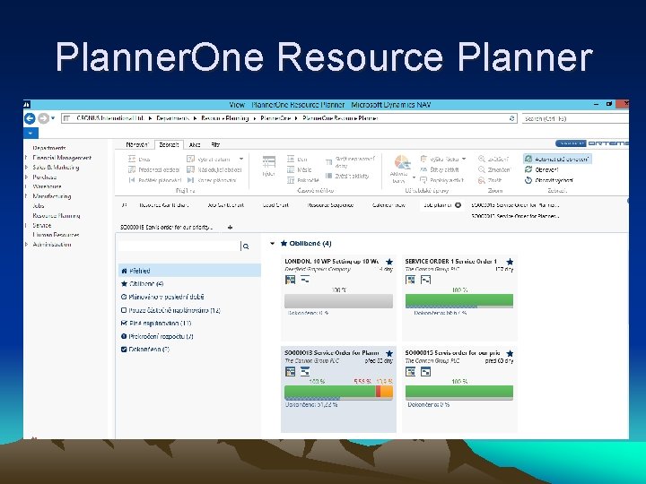 Planner. One Resource Planner 