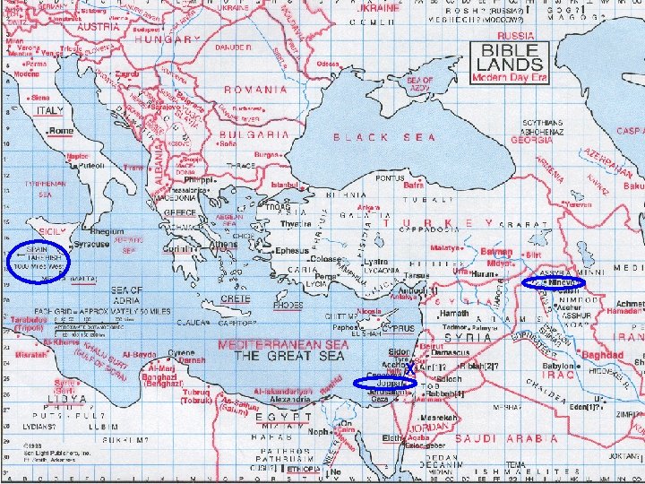 Map – Eastern Med X 70 