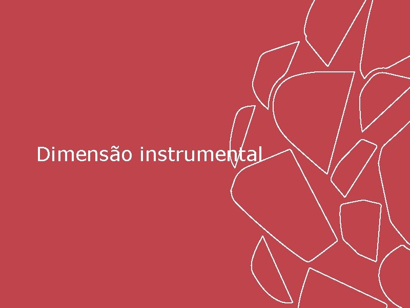 Dimensão instrumental 