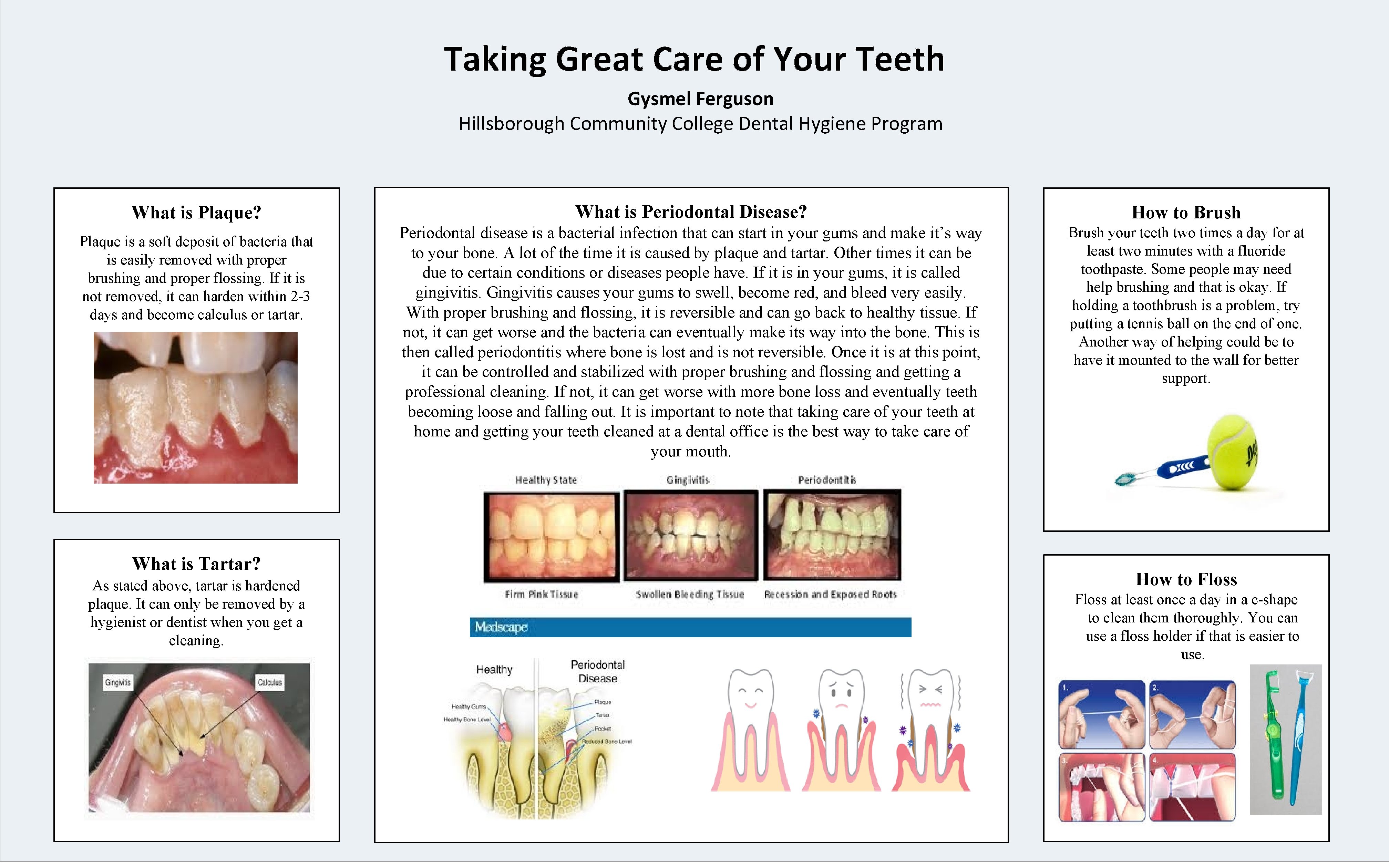 Taking Great Care of Your Teeth Gysmel Ferguson