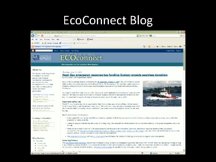 Eco. Connect Blog 