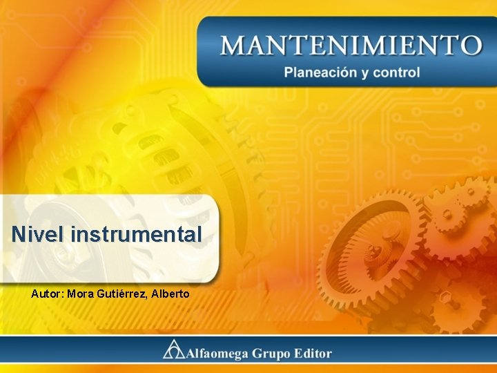 Nivel instrumental Autor: Mora Gutiérrez, Alberto 