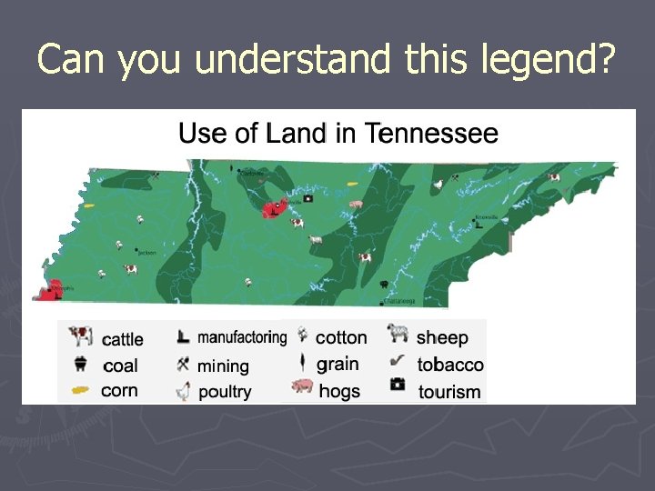 Can you understand this legend? Can you understand this legend?