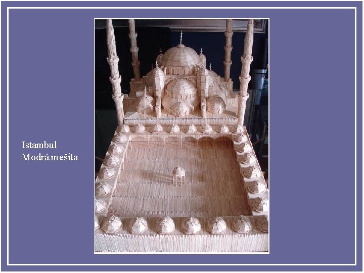Istambul Modrá mešita 