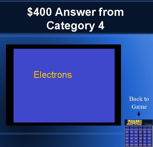 $400 Answer from Category 4 Electrons 