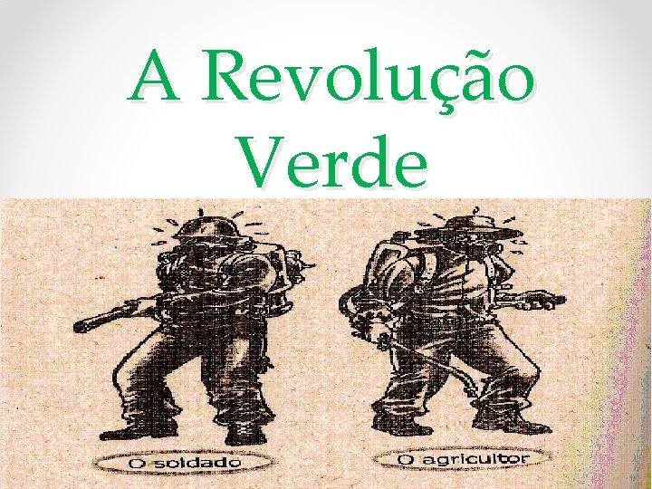 A Revolução Verde 