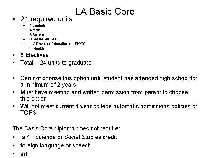 11 Level Core Welcome Class of 2013 Michelle Canas Senior Counselor