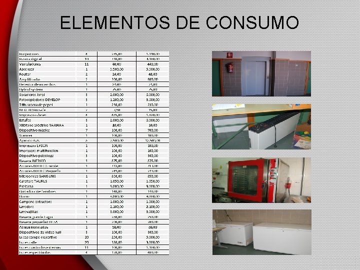 ELEMENTOS DE CONSUMO 