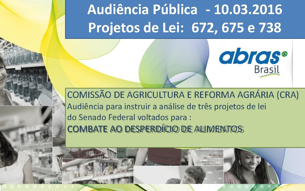 Audiência Pública - 10. 03. 2016 Projetos de Lei: 672, 675 e 738 COMISSÃO