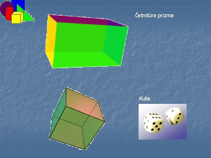 Četrstūra prizma Kubs 